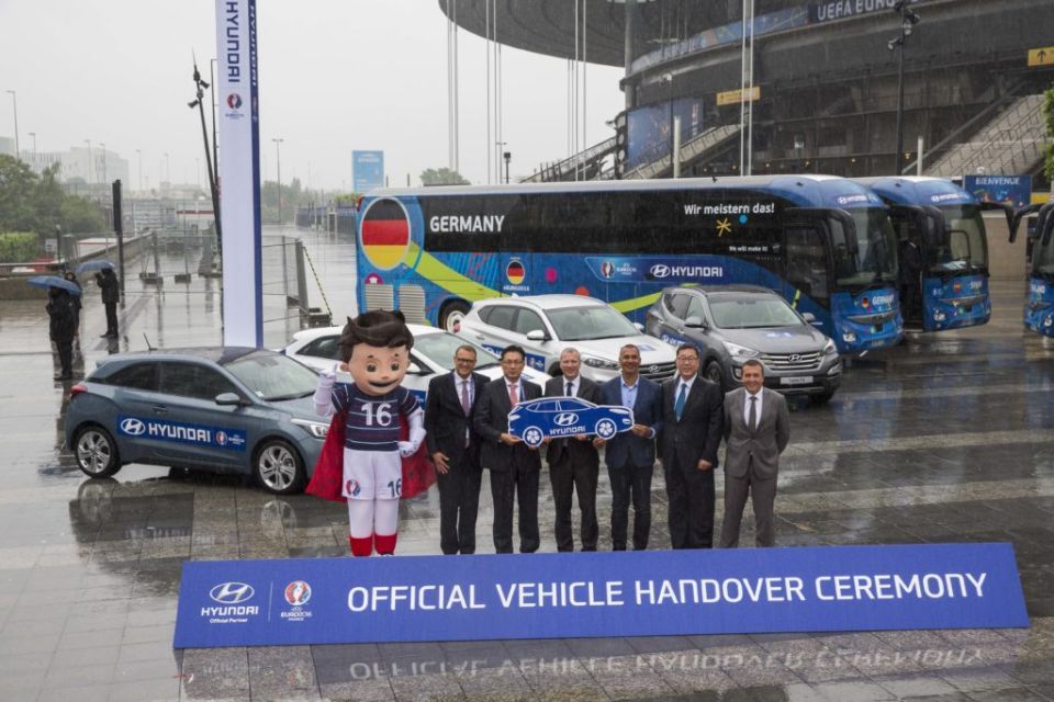 Hyundai UEFA EURO 2016™- Official Vehicle Handover Ceremony