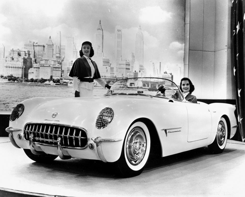 Chevrolet Corvette C1 - zdjęcie reklamowe z czasów produkcji