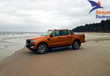 Ford Ranger Wildtrak TDCi utopiony w morzu