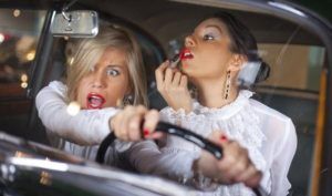 grzechy kobiet za kierownicą