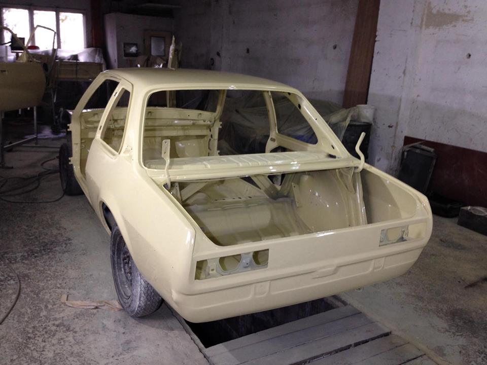 Opel Ascona B - w fazie renowacji