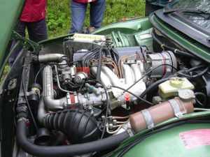 Saab 99 Turbo - silnik