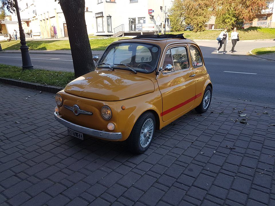 Auto z historią Fiat 500 włoski Maluch Krzysztofa