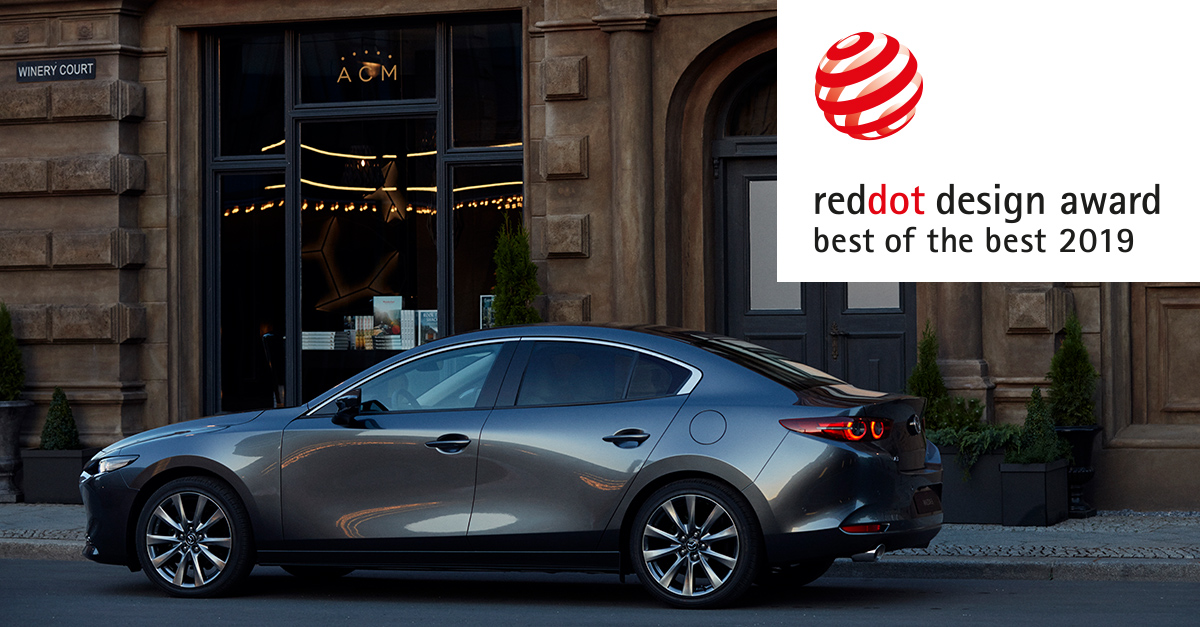 Mazda3 z nagrodą Red Dot