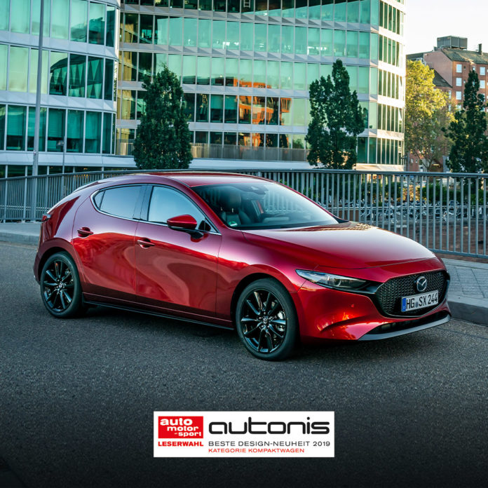 Mazda3 zdobywa nagrodę Autonis