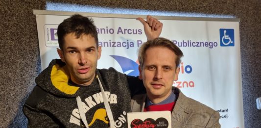 Na zdjęciu Dominik Kubalski i Maciej Kapuściński