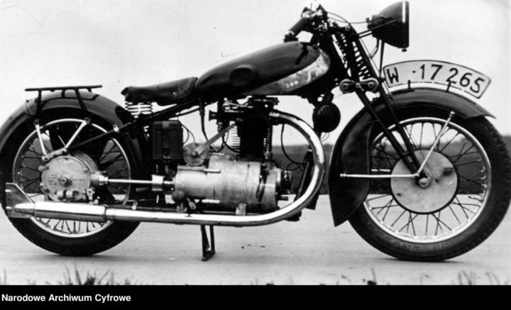 Motocykl Schweitzer i Mendelot SM 500