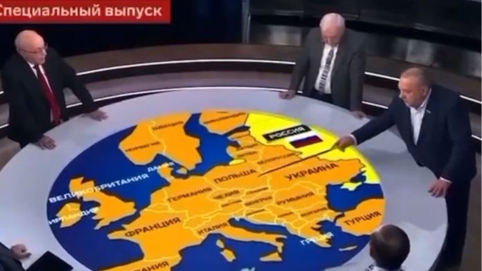 Czym Rosja straszy Polskę mapa europy - Korytarz suwalski powtórka z historii