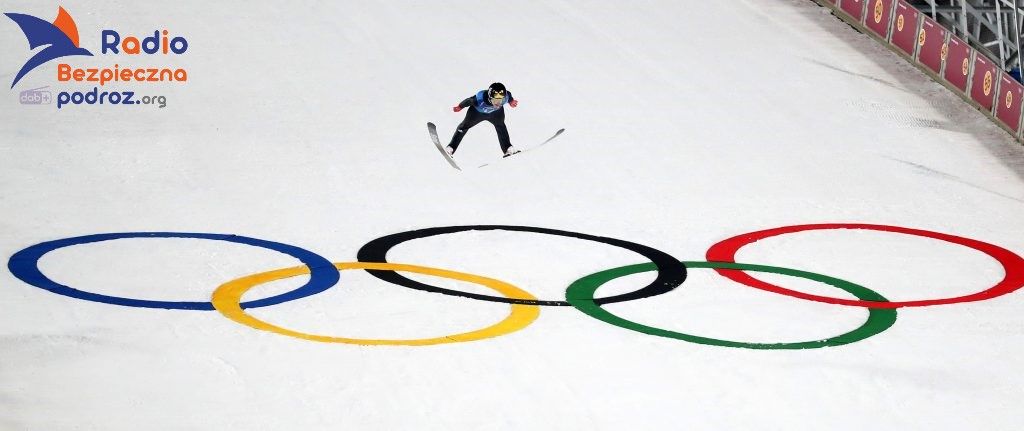 Na zdjęciu symbol igrzysk olimpijskich Puchar Świata w Skokach Narciarskich
