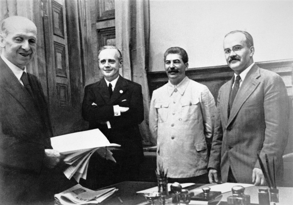 23. sierpnia 1939 Pakt Ribbentrop Mołotow