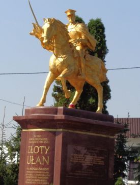 Pomnik Złoty Ułan w Kałuszynie