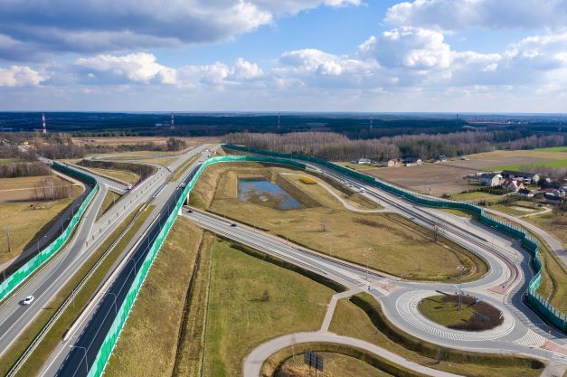 Autostrady w Polsce rozbudowa trwa mapka