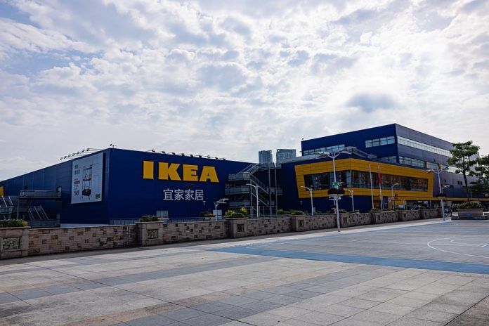 sklep Ikea w Chinach