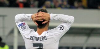 Cristiano Ronaldo wypadek