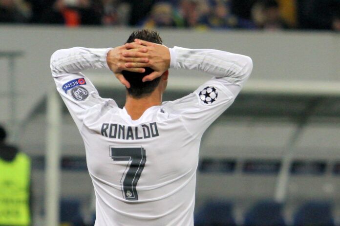Cristiano Ronaldo wypadek