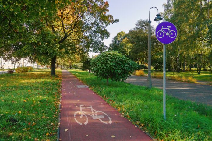 Nowe ścieżki rowerowe w Katowicach - ścieżka rowerowa