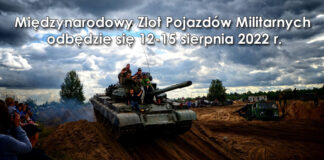 Międzynarodowy Zlot Pojazdów Militarnych „Gąsienice i Podkowy” Borne Sulinowo 12-15.08.2022 baner-zloty2022