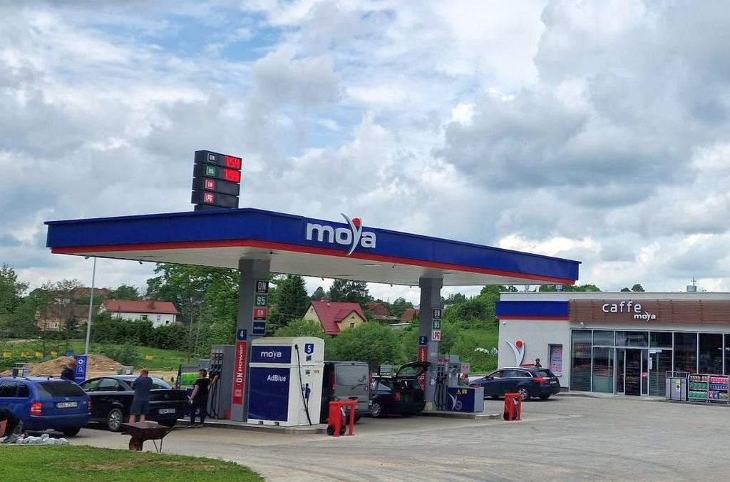 Rabaty na paliwa na stacjach benzynowych Stacja paliw MOYA
