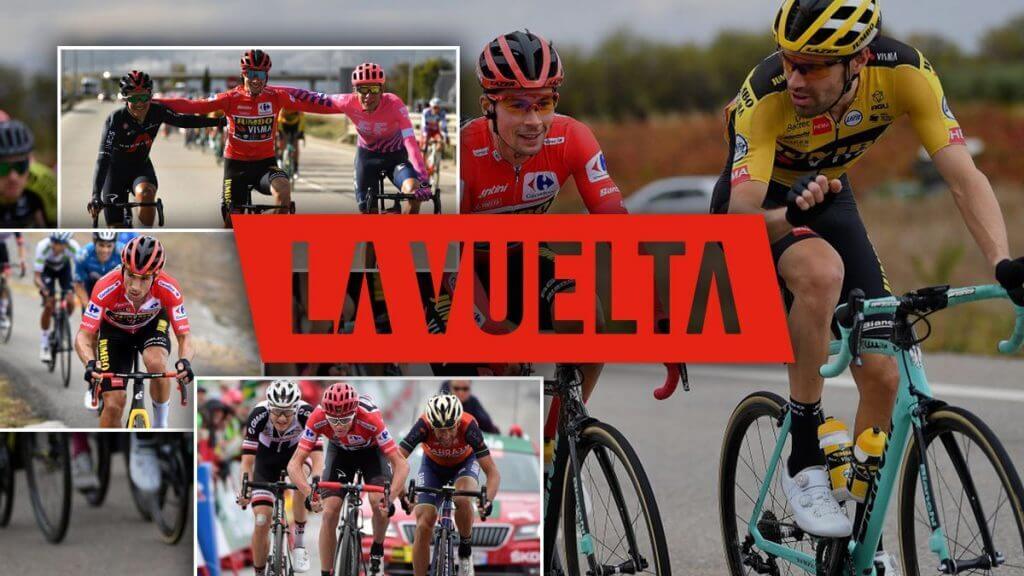 Mapa trasy 77. edycji wyścigu kolarskiego Vuelta a España. Do artykułu. La Vuelta a Espana 2022