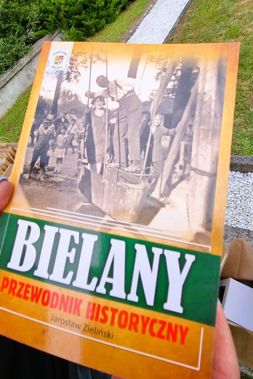 książka o historii Bielan