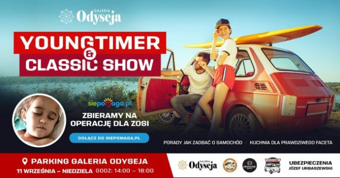 Youngtimer & Classic show Brzesko 11.09.2022 pomoc dla Zosi