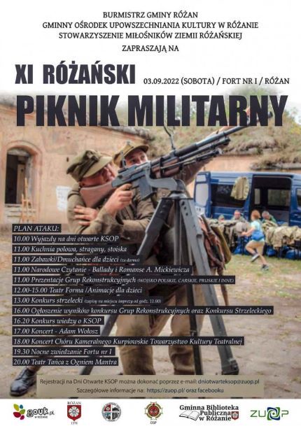 XI RÓŻAŃSKI PIKNIK MILITARNY - 3.09.2022