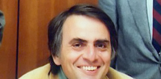 Amerykański astrofizyk Carl Sagan