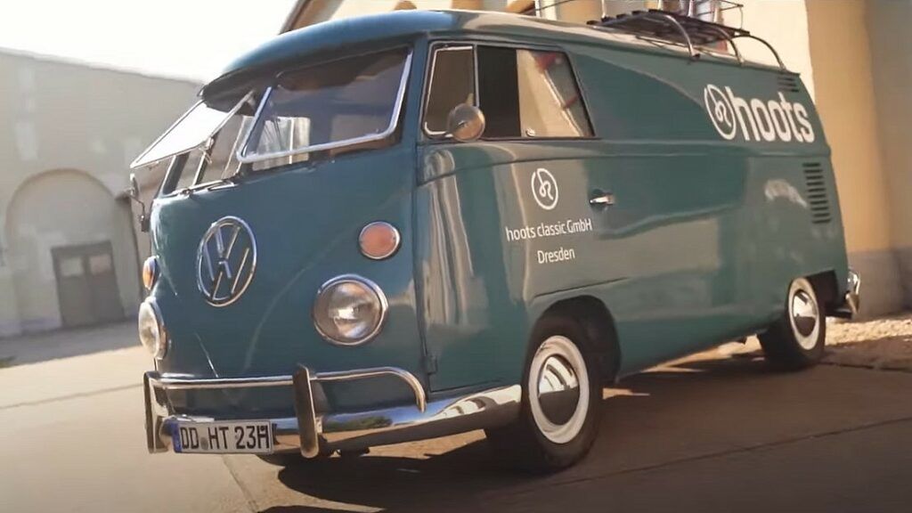 Transporter T1 Bulli kontra Volkswagen ID. Buzz - vw T1 kastenwagen