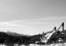 Na zdjęciu jest skocznia narciarska MacKenzie IntervaleSkoki narciarskie w amerykańskim Lake Placid