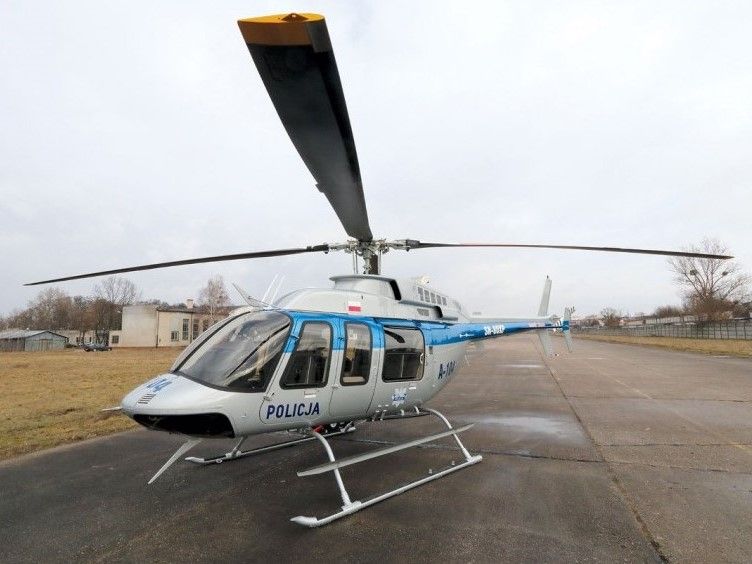 8 Urodziny WNR 2023 za nami - śmigłowiec Bell-407 GXi.