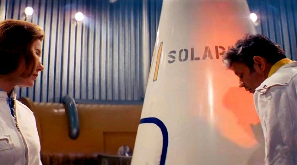 Kadr z filmu SOLARIS.