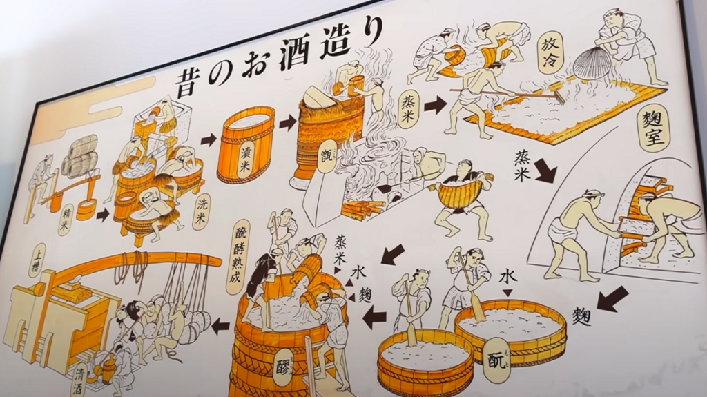 6 -7 maja SAKEDAY Ostrzeszów -  ilustracja przedstawia proces  tworzenia sake