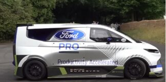 Wyczynowe samochody Forda - Pro Electric SuperVan