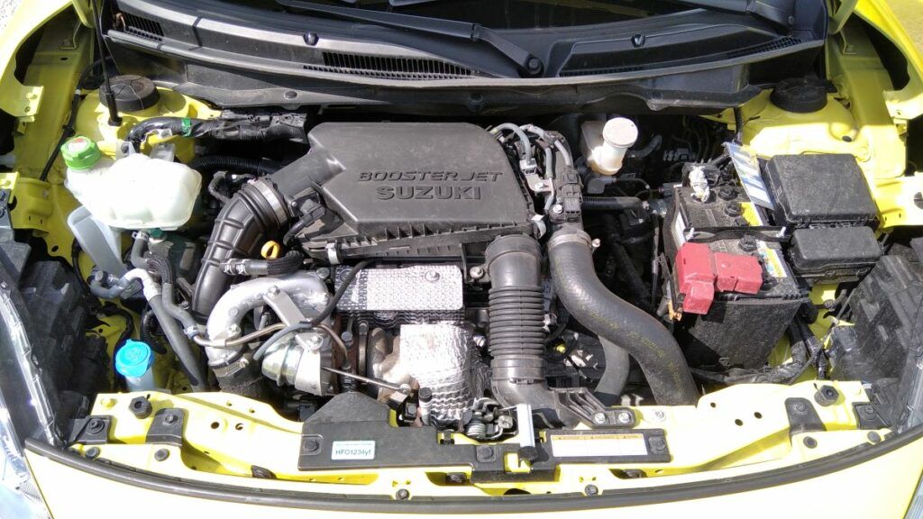Suzuki Swift Sport - hot hatch silnik