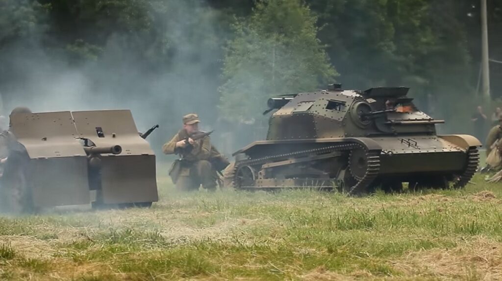 Bitwa Wyrska - Bój o Gostyń scena z 2014 roku