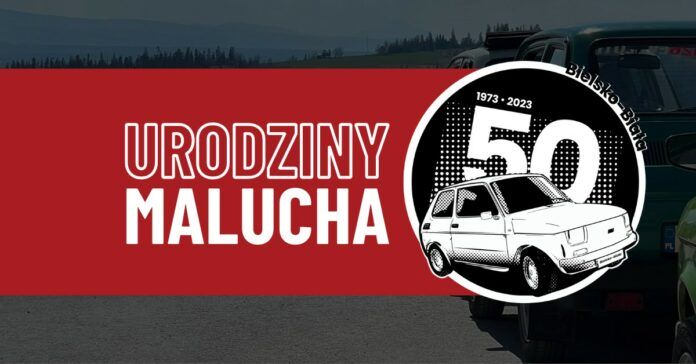 50 urodziny Fiata 126p Bielsko Biała 3.06.2023