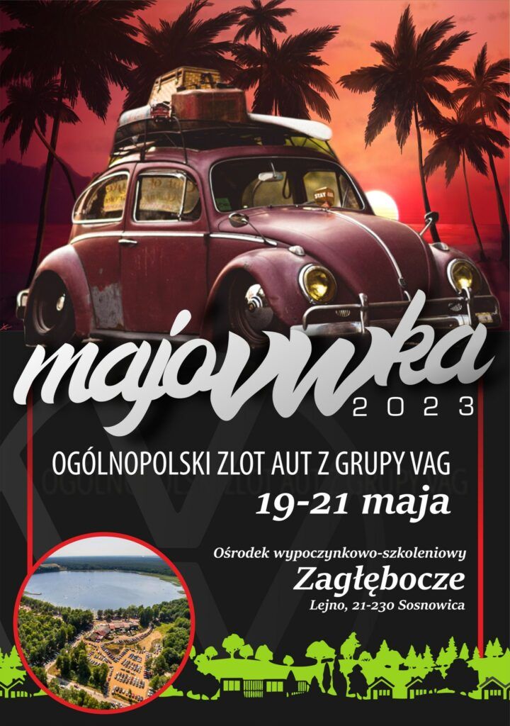 MajóVWka 2023.05.19-21 Zagłębocze - plakat