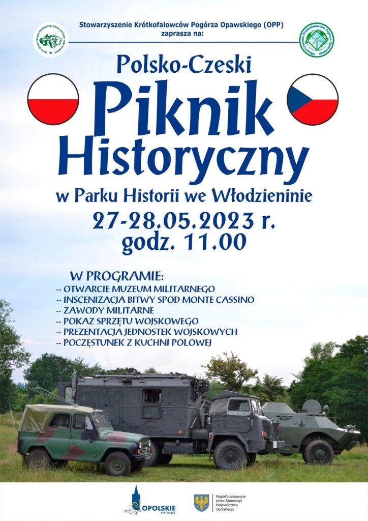 Polsko-Czeski Piknik Historyczny - plakat pikniku