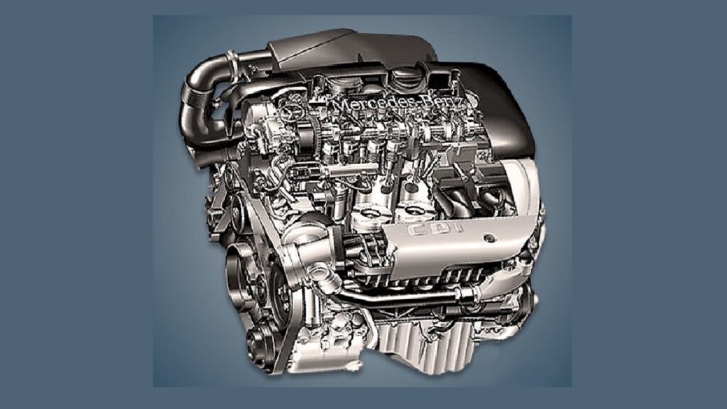 Mercedes - najlepsze silniki - Silnik OM612 (fot.Mercedes)