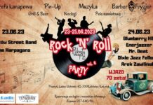 Rock'N'Roll Party vol.6 Lubliniec Kokotek Posmyk Leśne Ustronie 23-25.06.2023 logo