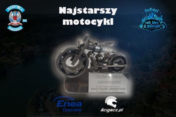 Najstarszy motocykl XXVII Rock Blues i Motocykle