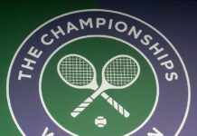 Logo Wimbledononu. Wimbledon 2023