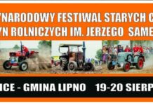 XXI Międzynarodowy Festiwal Starych Ciągników i Maszyn Rolniczych 19–20.08.2023 Wilkowice zaproszenie