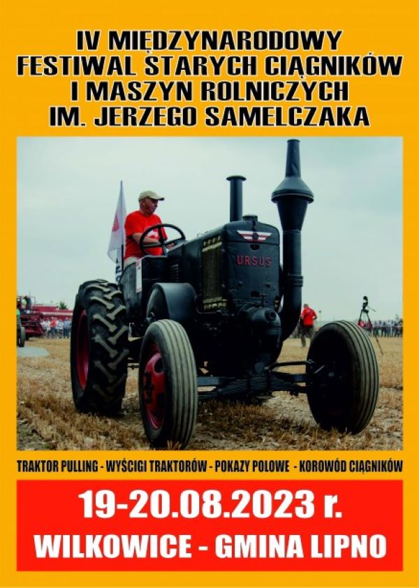 XXI Międzynarodowy Festiwal Starych Ciągników i Maszyn Rolniczych 19–20.08.2023 Wilkowice