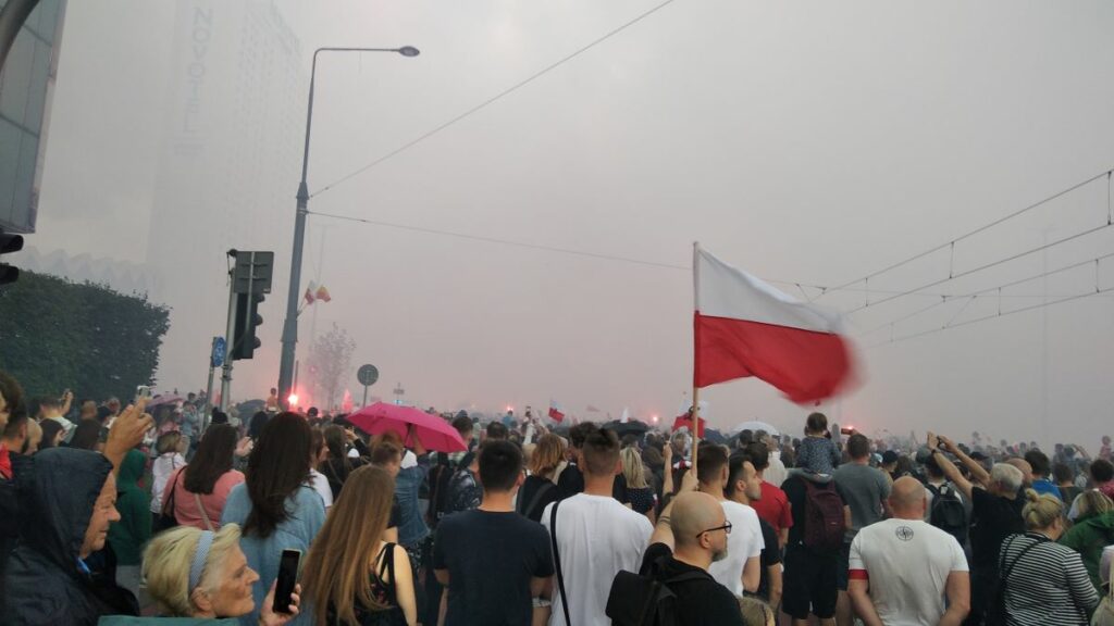 Miasto moje a w nim obchody 79 rocznicy wybuchu Powstania Warszawskiego - Rondo Dmowskiego