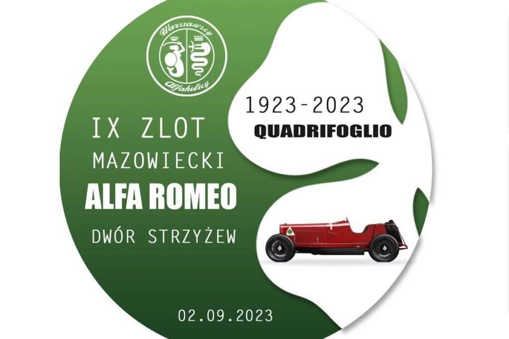 IX Zlot Mazowiecki Alfa Romeo 2.09.2023 Dwór Strzyżew