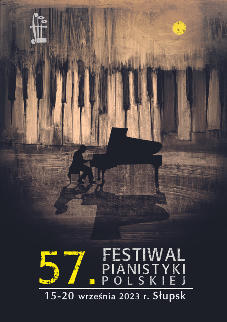 57 Festiwal Pianistyki Polskiej - plakat imprezy