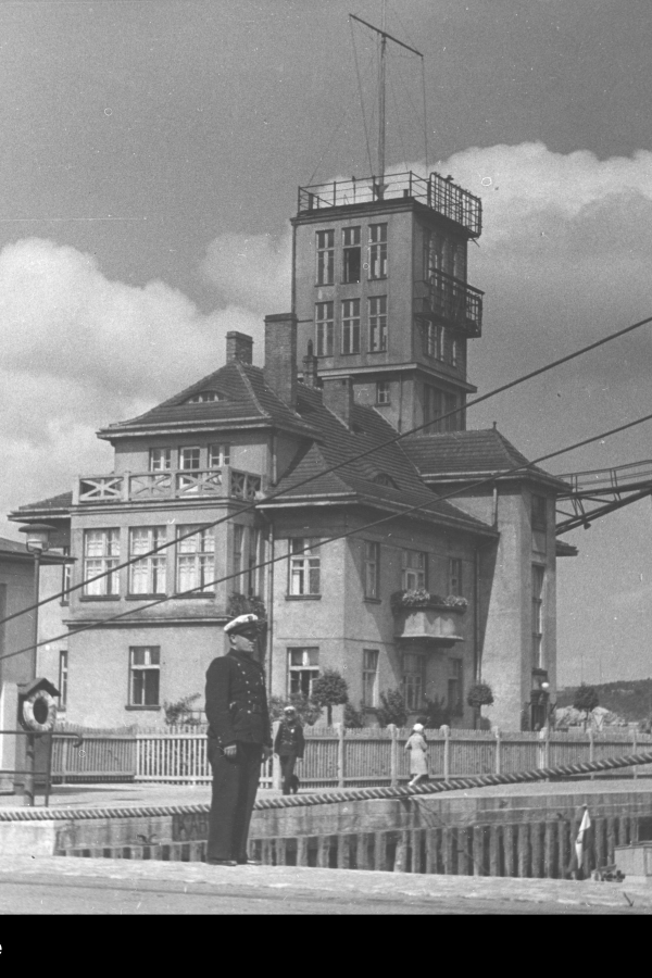 Gdynia - Wygląd zewnętrzny budynku kapitanatu 1938 foto NAC