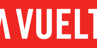 Logo LA VUELTA. La Vuelta a Espana 1-9 etapów.