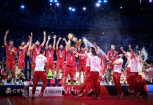 Derkoracja - Polscy siatkarze mistrzem Europy 2023.